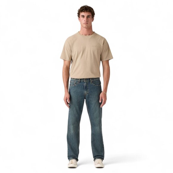 Levis 559 Men's Size 36x36 Jeans Relaxed Fit Straight Leg Medium Wash Denim NWT - Picture 2 of 13